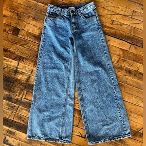 Amazing Vintage Early 00s Wide Leg Low Rise BDG Bulldog Jeans